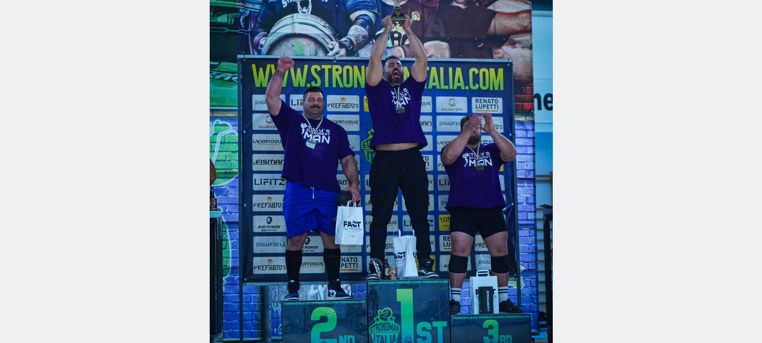 PAOLO ACQUAVIVA E' L'ITALY'S STRONGEST MAN 2025!!!